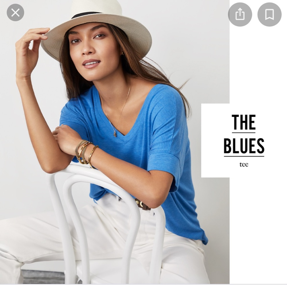 Cabi The Blues tee, size M, very good condition